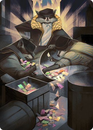Masked Bandits Art Card [Streets of New Capenna Art Series] | The CG Realm