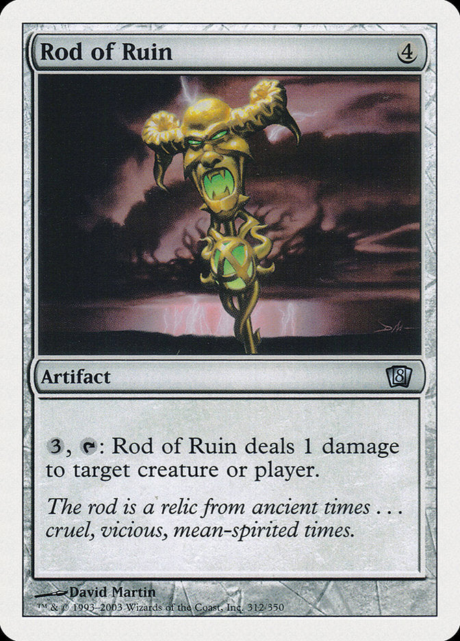Rod of Ruin [Eighth Edition] | The CG Realm