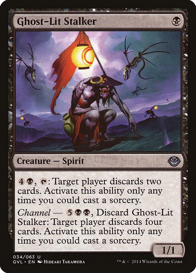 Ghost-Lit Stalker (Garruk vs. Liliana) [Duel Decks Anthology] | The CG Realm