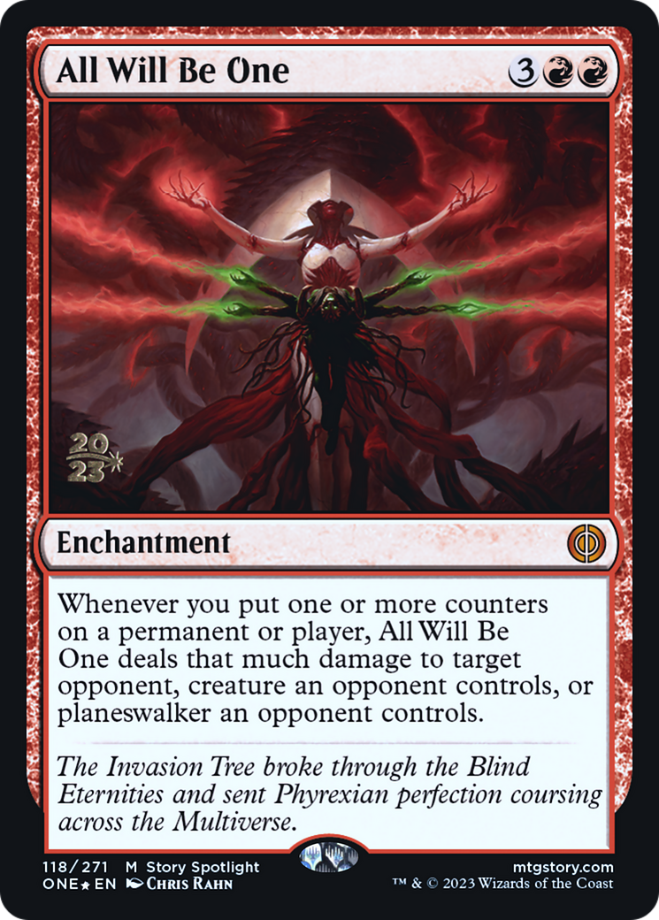 All Will Be One [Phyrexia: All Will Be One Prerelease Promos] | The CG Realm