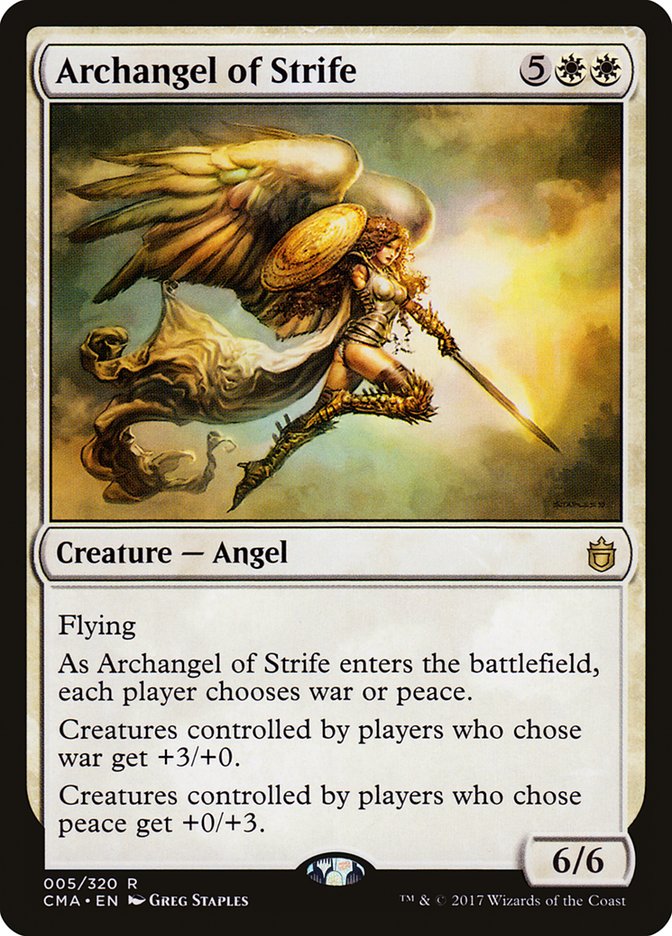 Archangel of Strife [Commander Anthology] | The CG Realm