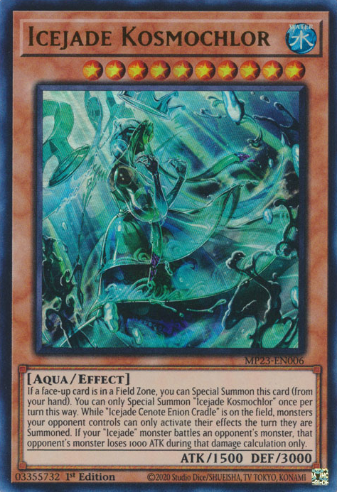 Icejade Kosmochlor [MP23-EN006] Ultra Rare | The CG Realm