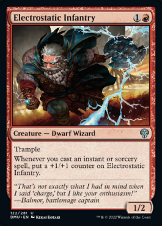Electrostatic Infantry [Dominaria United] | The CG Realm