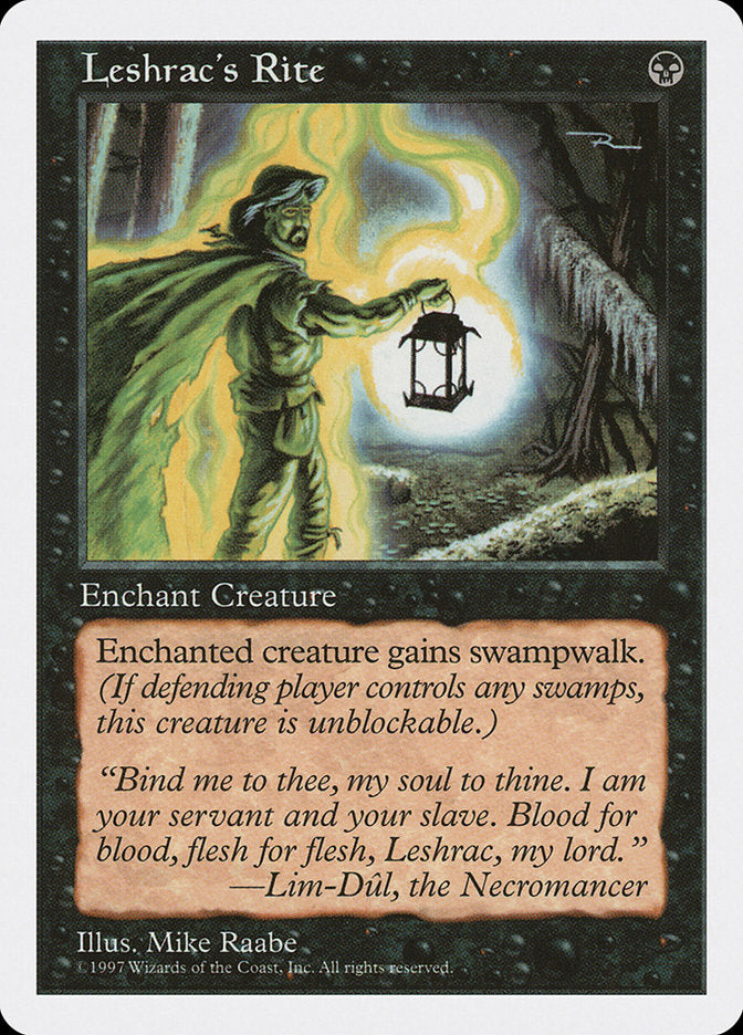 Leshrac's Rite [Fifth Edition] | The CG Realm