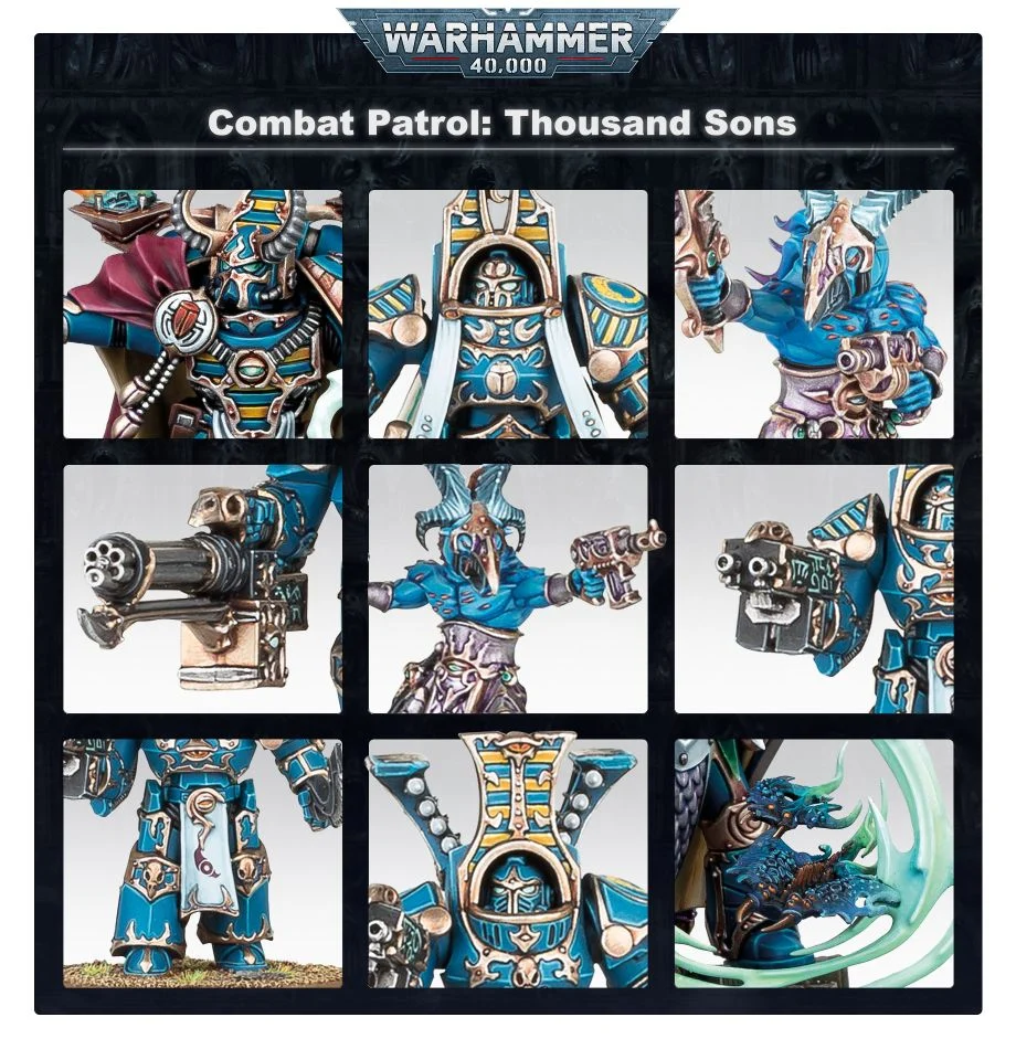 Warhammer 40k Combat Patrol: Thousand Sons | The CG Realm