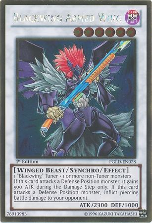 Blackwing Armed Wing [PGLD-EN078] Gold Rare | The CG Realm