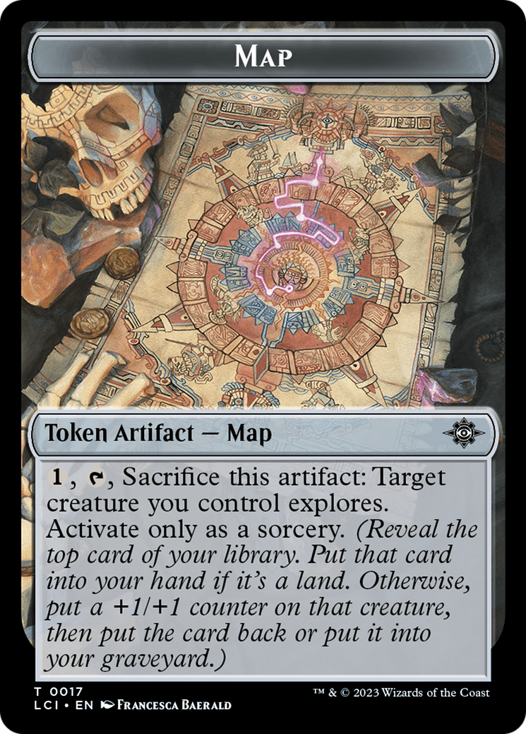 Map Token [The Lost Caverns of Ixalan Tokens] | The CG Realm