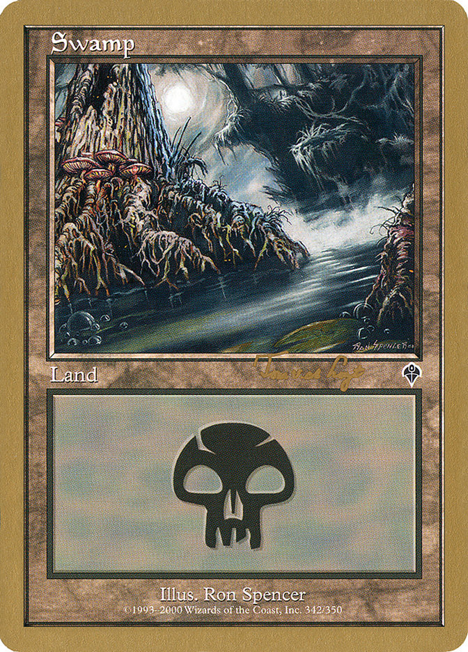 Swamp (tvdl342) (Tom van de Logt) [World Championship Decks 2001] | The CG Realm