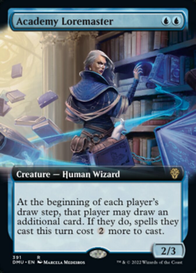 Academy Loremaster (Extended Art) [Dominaria United] | The CG Realm