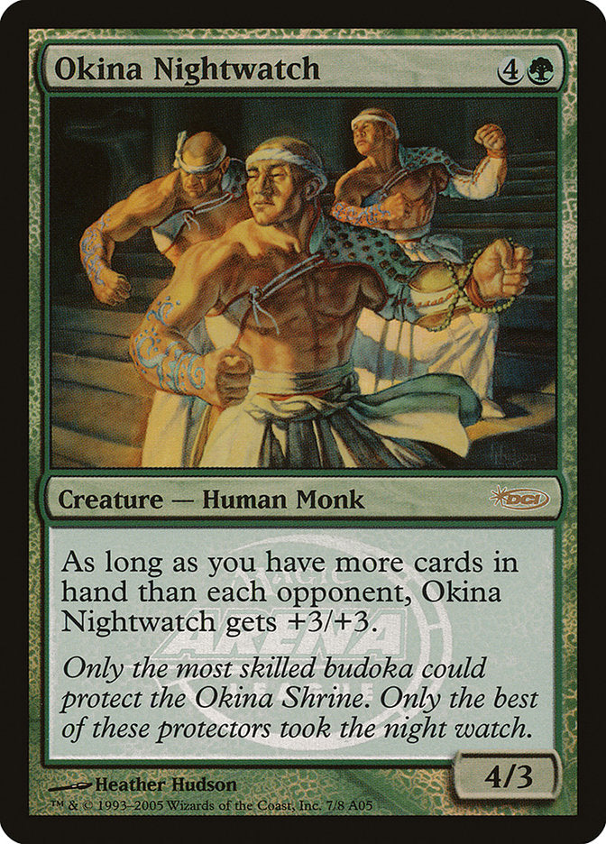 Okina Nightwatch [Arena League 2005] | The CG Realm