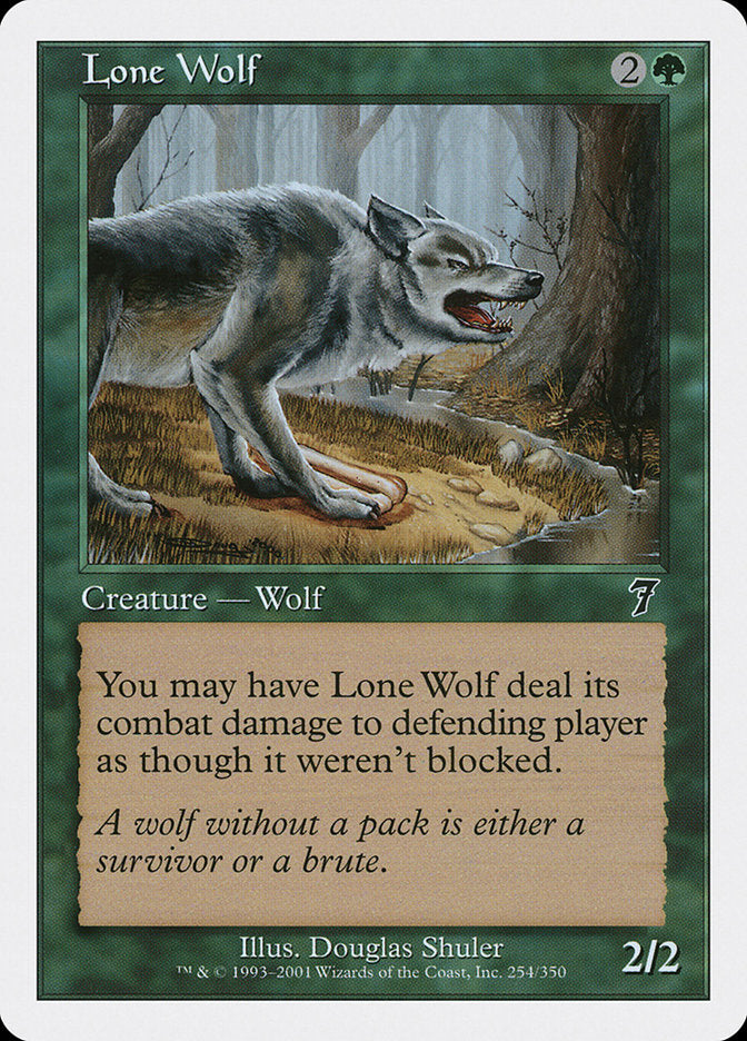Lone Wolf [Seventh Edition] | The CG Realm