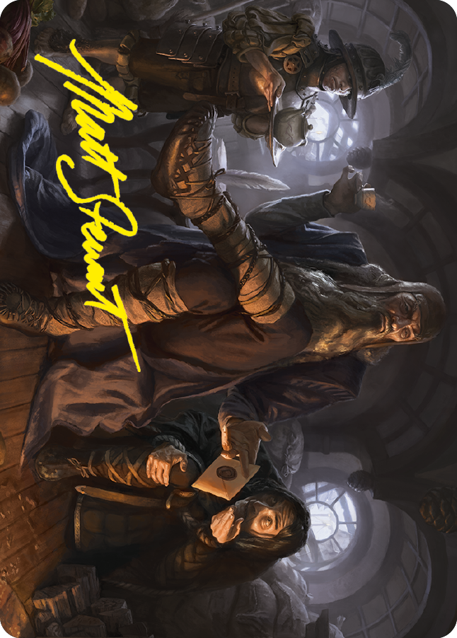 Sharkey, Tyrant of the Shire Art Card (Gold-Stamped Signature) [The Lord of the Rings: Tales of Middle-earth Art Series] | The CG Realm
