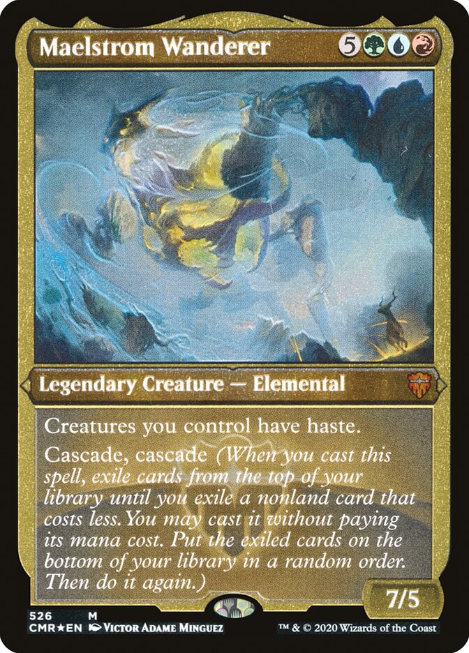 Maelstrom Wanderer (Etched) [Commander Legends] | The CG Realm