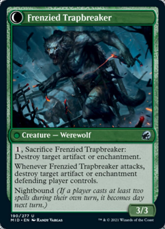 Outland Liberator (MID-190) - Innistrad: Midnight Hunt: (Double Faced Transform)