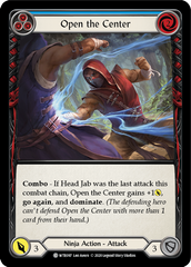 Open the Center (Blue) [U-WTR097] (Welcome to Rathe Unlimited)  Unlimited Rainbow Foil | The CG Realm