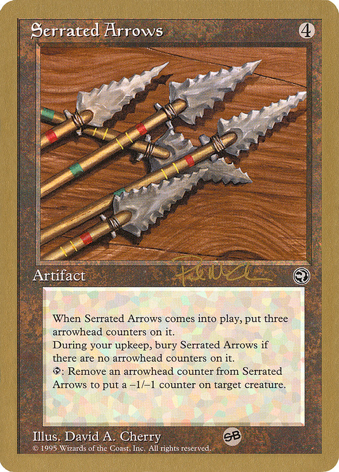 Serrated Arrows (Paul McCabe) (SB) [World Championship Decks 1997] | The CG Realm