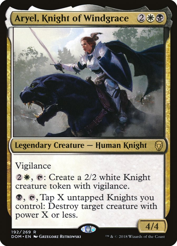 Aryel, Knight of Windgrace [Dominaria] | The CG Realm