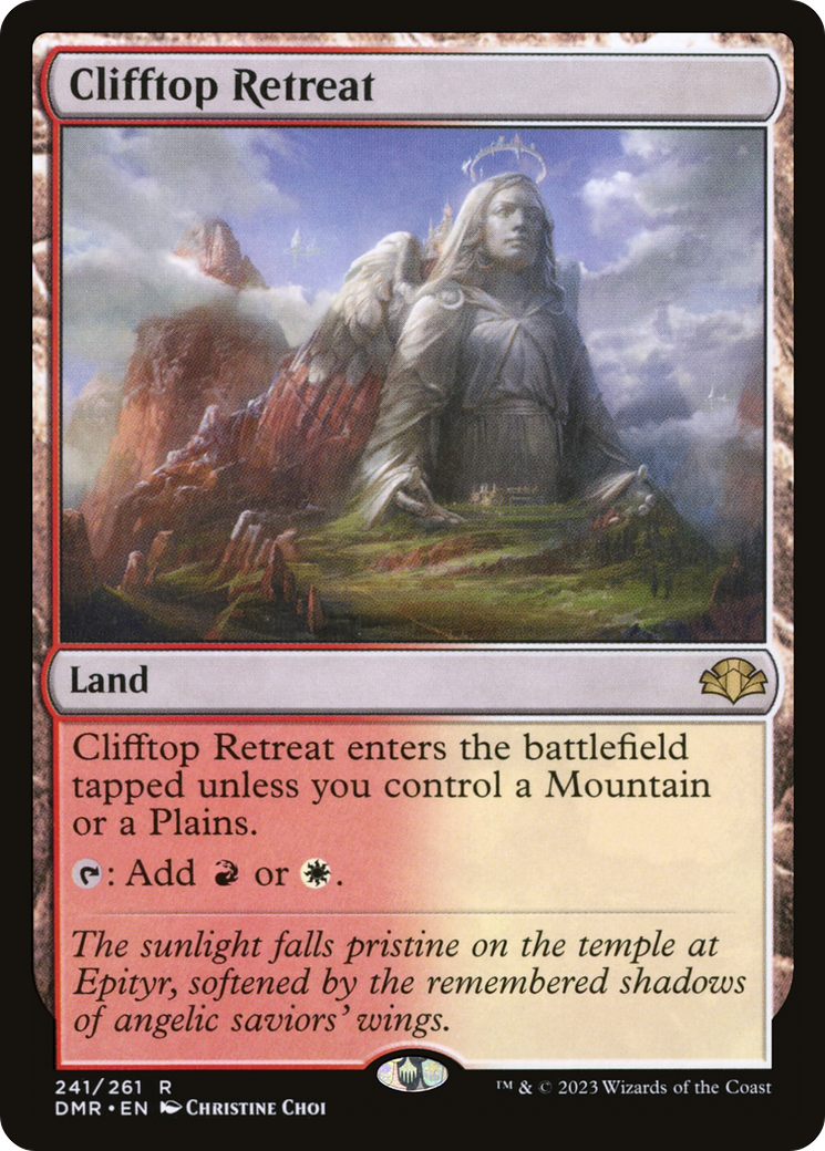 Clifftop Retreat [Dominaria Remastered] | The CG Realm