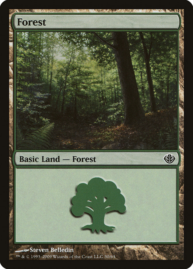 Forest (30) [Duel Decks: Garruk vs. Liliana] | The CG Realm