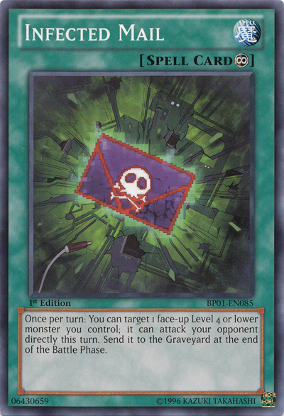 Infected Mail [BP01-EN085] Common | The CG Realm