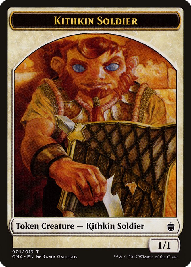 Kithkin Soldier Token [Commander Anthology Tokens] | The CG Realm