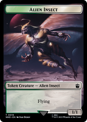 Alien Insect // Mutant Double-Sided Token [Doctor Who Tokens] | The CG Realm