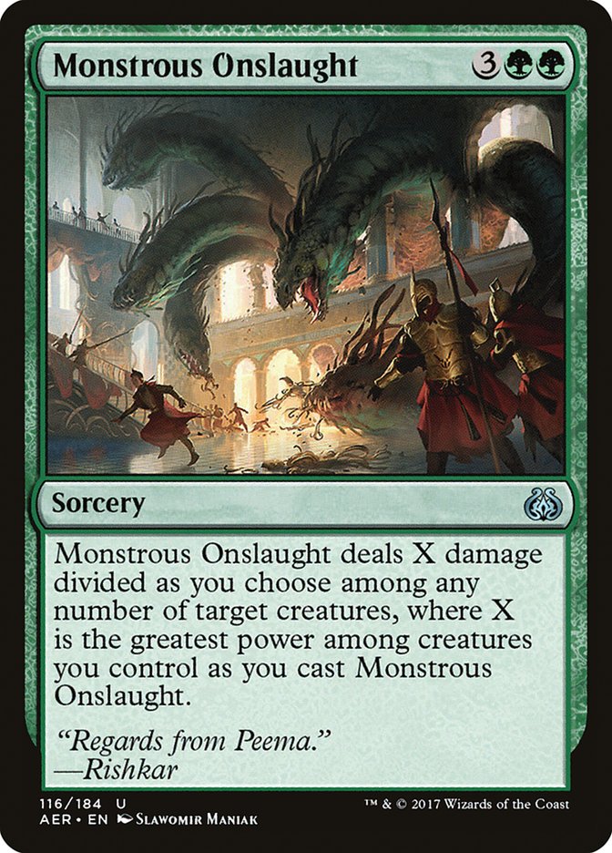 Monstrous Onslaught [Aether Revolt] | The CG Realm