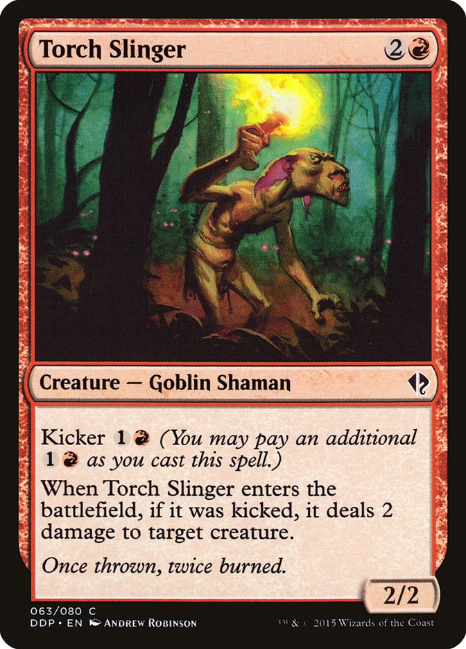 Torch Slinger [Duel Decks: Zendikar vs. Eldrazi] | The CG Realm