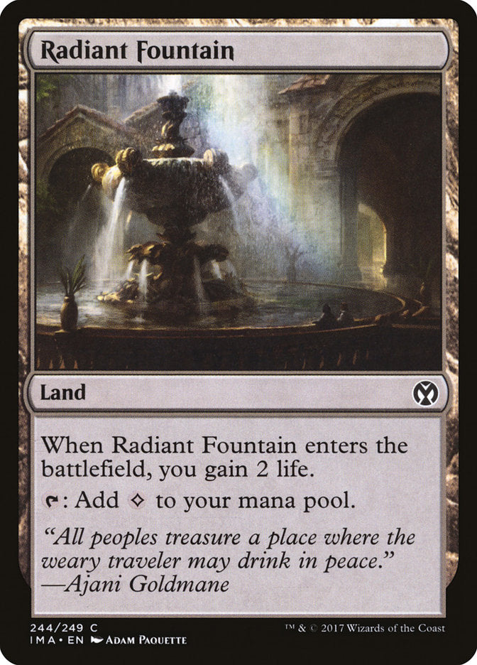 Radiant Fountain [Iconic Masters] | The CG Realm