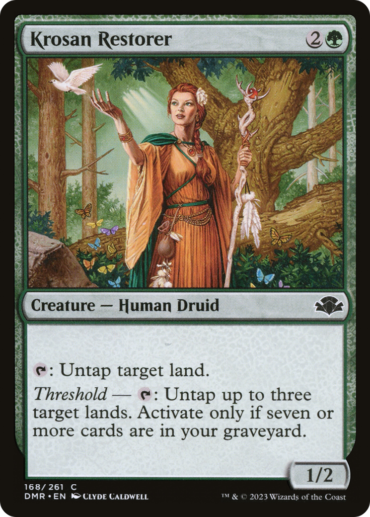 Krosan Restorer [Dominaria Remastered] | The CG Realm
