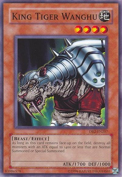 King Tiger Wanghu [DB2-EN207] Common | The CG Realm