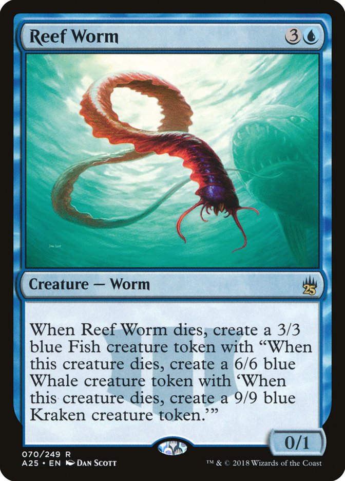 Reef Worm [Masters 25] | The CG Realm