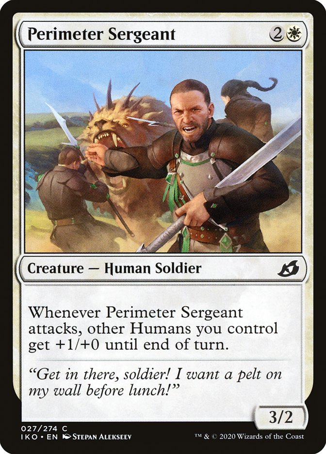 Perimeter Sergeant [Ikoria: Lair of Behemoths] | The CG Realm