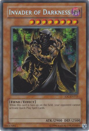 Invader of Darkness [IOC-EN111] Secret Rare | The CG Realm