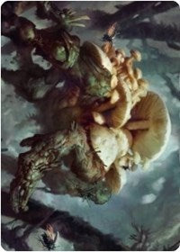 Swarm Shambler Art Card [Zendikar Rising Art Series] | The CG Realm