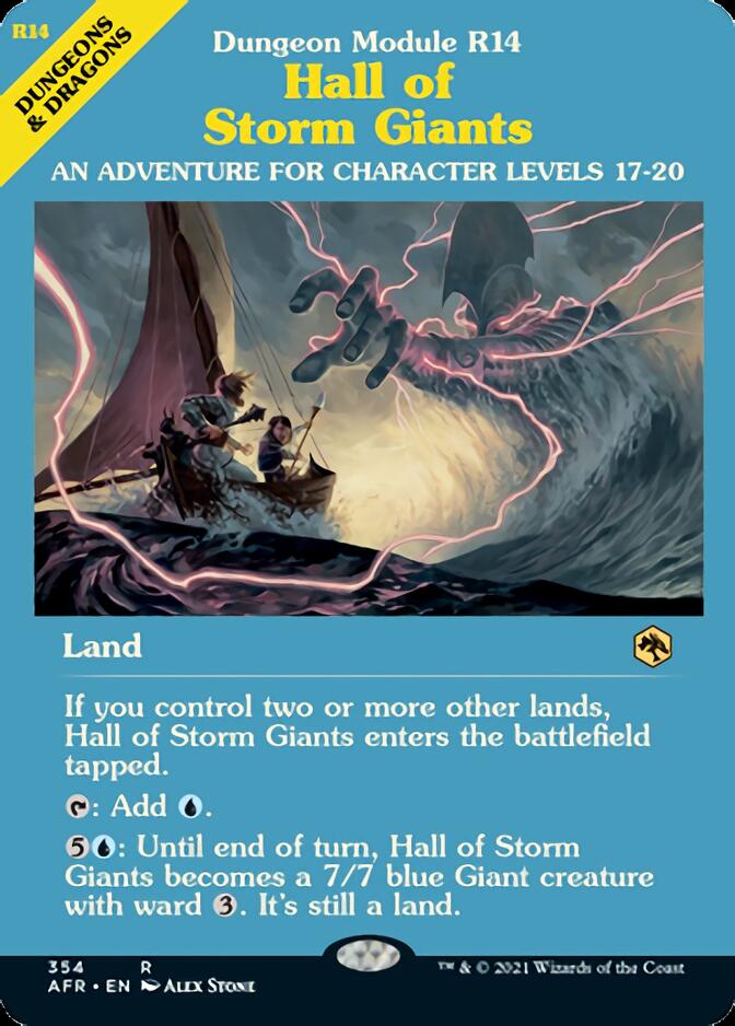 Hall of Storm Giants (Dungeon Module) [Dungeons & Dragons: Adventures in the Forgotten Realms] | The CG Realm