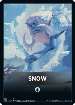 Snow Theme Card [Jumpstart 2022 Front Cards] | The CG Realm