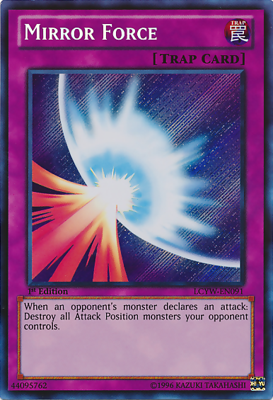 Mirror Force [LCYW-EN091] Secret Rare | The CG Realm