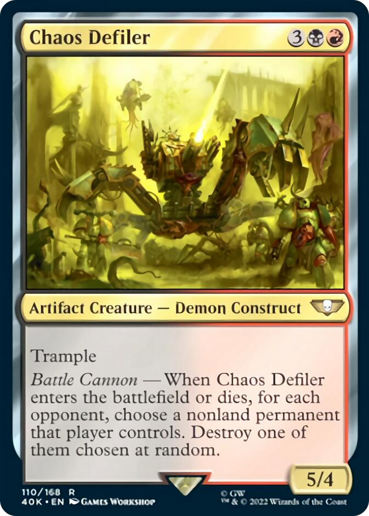 Chaos Defiler [Warhammer 40,000] | The CG Realm