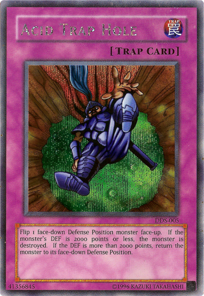 Acid Trap Hole (Dark Duel Stories) [DDS-005] Secret Rare | The CG Realm