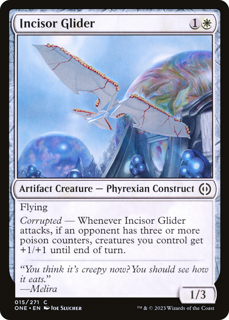 Incisor Glider [Phyrexia: All Will Be One] | The CG Realm