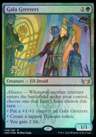 Gala Greeters [Streets of New Capenna Prerelease Promos] | The CG Realm