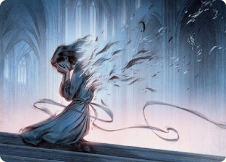 Fading Hope Art Card [Innistrad: Midnight Hunt Art Series] | The CG Realm
