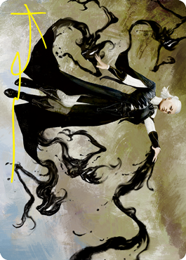 Shadewing Laureate Art Card (Gold-Stamped Signature) [Strixhaven: School of Mages Art Series] | The CG Realm