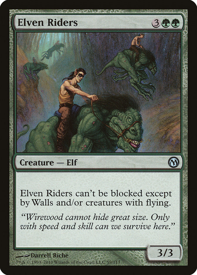Elven Riders [Duels of the Planeswalkers] | The CG Realm