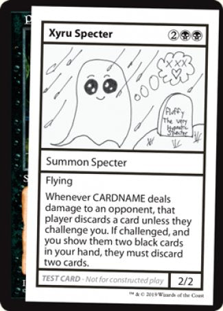 Xyru Specter (2021 Edition) [Mystery Booster Playtest Cards] | The CG Realm