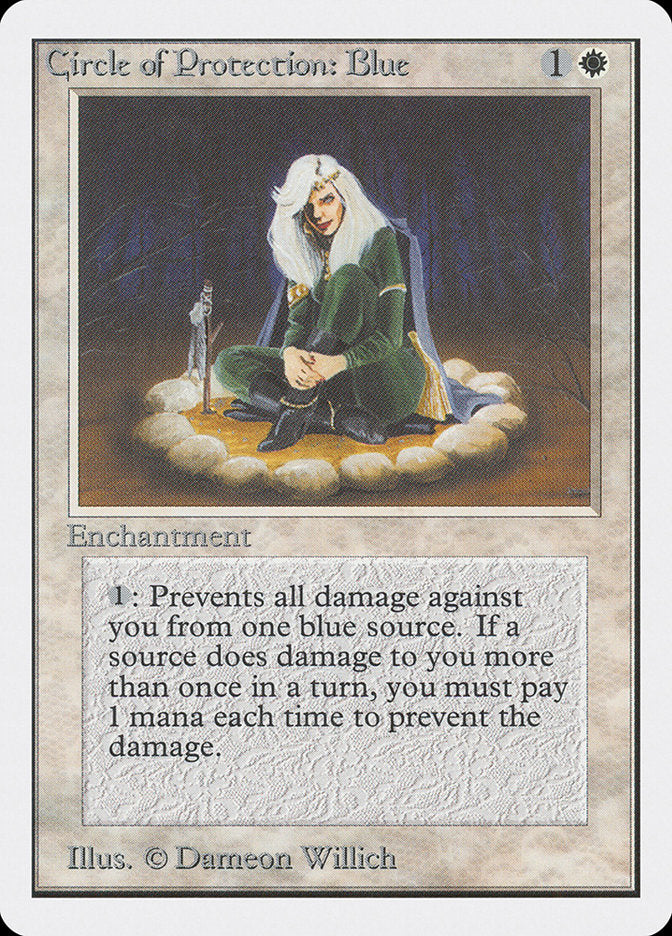 Circle of Protection: Blue [Unlimited Edition] | The CG Realm