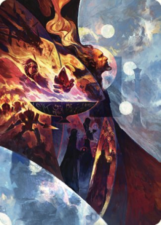 Urza's Command Art Card [The Brothers' War Art Series] | The CG Realm