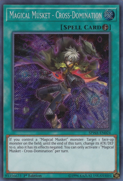 Magical Musket - Cross-Domination [SPWA-EN024] Secret Rare | The CG Realm