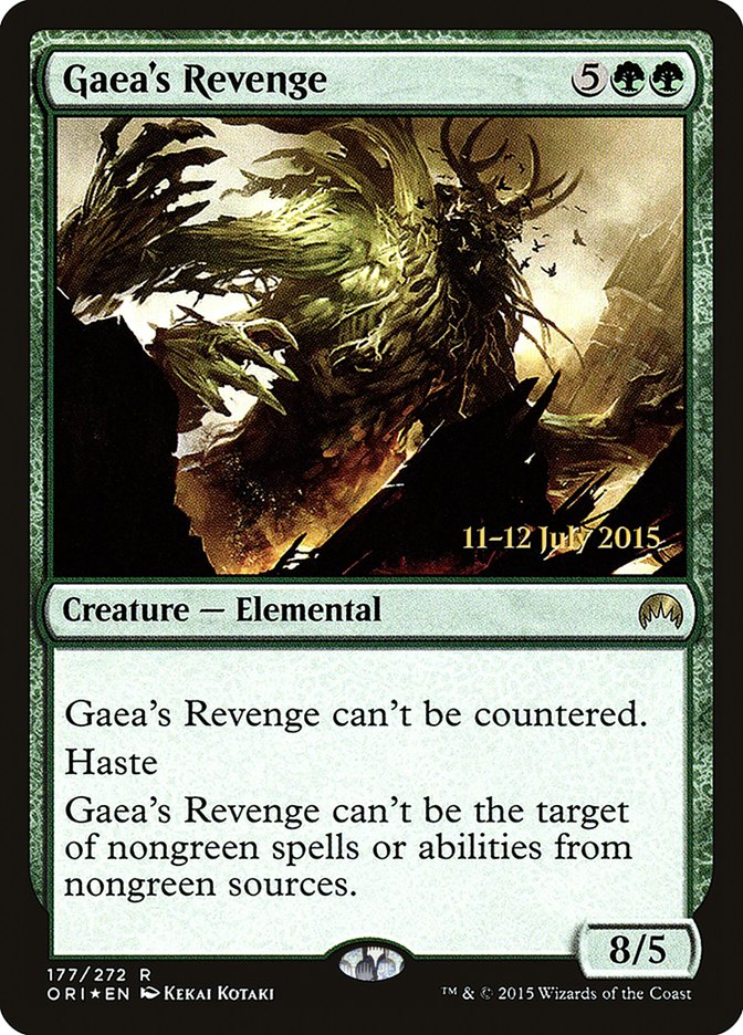 Gaea's Revenge [Magic Origins Prerelease Promos] | The CG Realm
